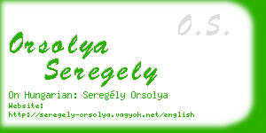 orsolya seregely business card