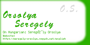 orsolya seregely business card